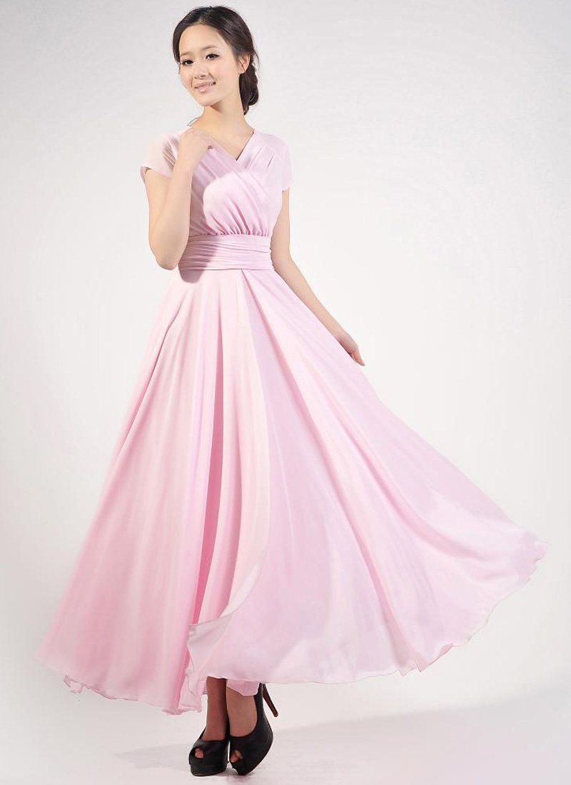 strapless summer wedding guest dress