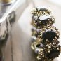 Black Reinstone Stretch Bracelets