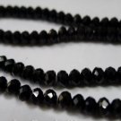 Black 5040 Rondelle Beads