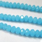 Blue Opal 5040 Rondelle Beads