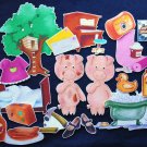 If you give a pig a pancake 18-pc Flannel Felt Story If you give a pig a pancake 18-pc Flannel Felt Story