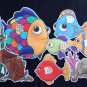 The Rainbow Fish Storytelling Educational Activities Flannel Felt Board Story 11-pc