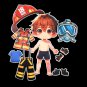 Firefighter Gets Dressed 23-pc Felt Set