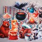 Bear Snores On 16-pc Flannel Felt Board Story