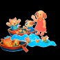 Row, Row, Row Your Boat by Jane Cabrera 12-pc Flannel Felt Story