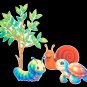 Caterpillar and the Polliwog by Jack Kents 14-pc Flannel Felt Story