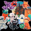 Inside a House That is Haunted 13-pc Flannel Felt Set