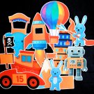 Not a Box 12-pc Storytelling Educational Activities Flannel Felt Board Story