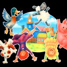 Silly Sally 7-pc Felt Story Silly Sally 7-pc Felt Story