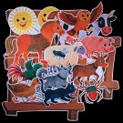 Very Busy Spider 17-pc Flannel Felt Story