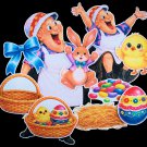 Old Lady Who Swallowed A Chick Felt Board Story: Easter Education Activities 10-pc