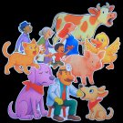 Bark, George 8-pc Flannel Felt Board Story Bark, George 8-pc Flannel Felt Board Story
