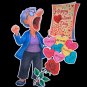 An Old Lady who Swallowed A Rose 8-pc Felt Story