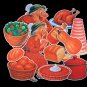 Old Lady Who Swallowed a Pie 12-pc Felt Story