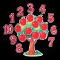 Ten Red Apples 32-pc Flannel Felt Set