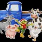 Little Blue Truck's Christmas 13-pc Flannel Felt Story