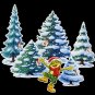 Little Blue Truck's Christmas 13-pc Flannel Felt Story