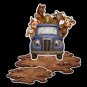 Little Blue Truck 14-pc flannel felt story
