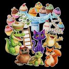 Pete the Cat and the Missing Cupcakes 23-pc Flannel Felt Story Pete the Cat and the Missing Cupcakes 23-pc Flannel Felt Story