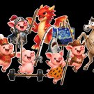 Not a Stick 16-pc Flannel Board Felt