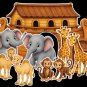 Who Built the Ark?/Noah's Ark 53-pc Storytelling Educational Activities Flannel Felt Board Story