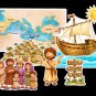 Jonah and the Big Fish Felt Board Story: Educational Flannel Activities
