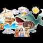 Jonah and the Big Fish Felt Board Story: Educational Flannel Activities