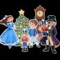 The Nutcracker 11-pc Felt Story Storytelling for Preschool & Kindergarten