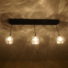 Patron Upcycled Bottle 3 Pendant Light Billiards Kitchen Table Bar