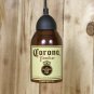 Corona Familiar Upcycled Bottle Pendant Light made from a beer bottle