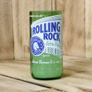 Rolling Rock Candle made from an upcycled beer bottle