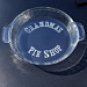 Grandma's Pie Shop Custom Pie Plate Personalized with Etching