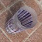 Three Olives Purple Grape Vodka Upcycled Bottle Vase / Luminary