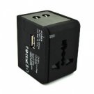 All In One US UK AU EU Universal Travel Adapter AC Power Plug with USB Port