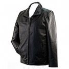 Solid Leather Jacket Medium