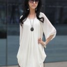 white or black korean fashion dress  y150w