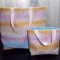 Matching Girl & Doll Ribbons Print Purses Handmade in USA