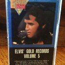 Rare & Vintage Elvis' Gold Records Volume 5 Cassette, Like New Condition