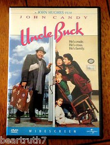 Uncle Buck (DVD, 1998, Widescreen), Like New Condition,