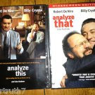 Analyze This & Analyze That, 2 Disc's & 2 Movies, Good Condition, Great Movies