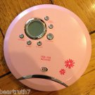 Durabrand, Model CD-916, AM-FM, CD Player, Bass Boost, Pink, Very Good Condition