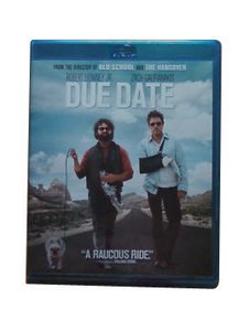 Due Date (Blu-ray Disc, 2011, With Digital Copy)~Very Funny Comedy!!