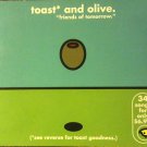 Toast and Olive "Friends of Tomorrow",(2 CD set, 34 Songs) FREE Shipping