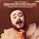 Cavalleria Rusticana w/ Luciano Pavarotti w/28 page book Excellent Condition
