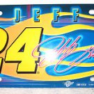 Jeff Gordon License Plate, New, Very Cool with Very Nice Color, Awesome Flames