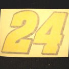 Jeff Gordon #24 Decal very nice Winow decal, Support your driver
