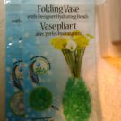 Qty 2 Folding Vase with Hydrating Beads