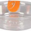 Qty 6 Clear Saucers for Larger  Round Flower Pots  Planter