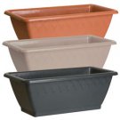 Large Rectangle Flower Pot / Planter 14"  Red  Qty 9
