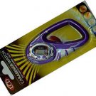 Carabiner Clip it Watch - Blue Color,Clips On Belt Loops Backpacks Heavy Clip